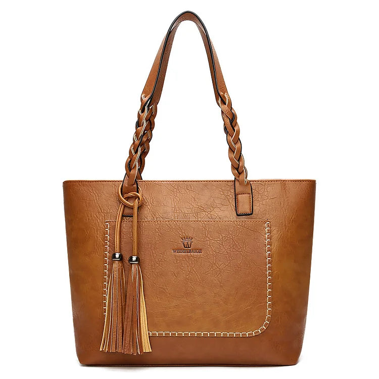 Fleur - Leren Handtas